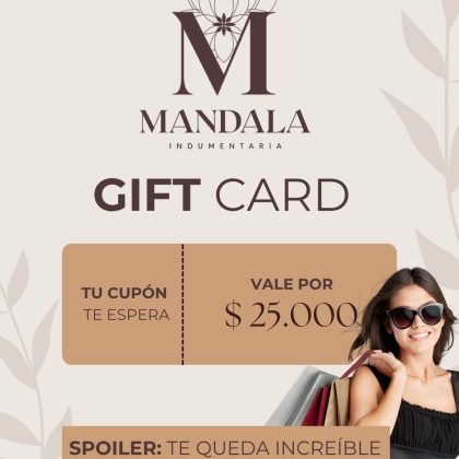 Gift Card MANDALA 25