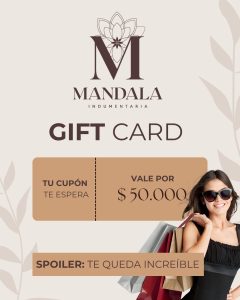 Gift Card MANDALA 50