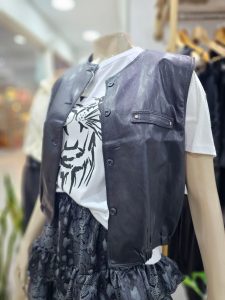 CHALECO TRENDY BLACK